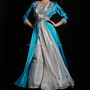 2 Peice Kaftan With Hand-Make Stone <b>Work</b> and <b>Belt</b> Best Selling in Middle East - Product Image 1