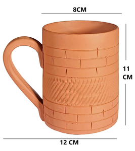 Tasse à café ou à thé en terre cuite en forme d'ours, tasse à boire rustique au design animalier, vaisselle en terre cuite pour la maison, la cuisine, le café, le restaurant - Product Image 4