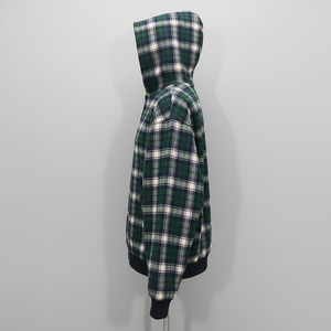 Sweat à capuche réversible double couche 500 GSM pour homme, personnalisé, en flanelle, coupe ample, en coton épais French Terry Meeroos - Product Image 2