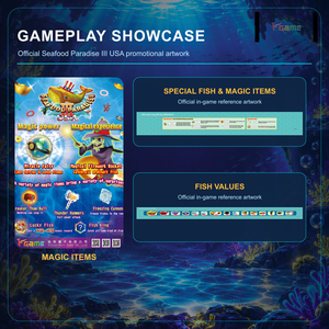 ชุดเกมตกปลา Seafood Paradise III USA 2.1 สำหรับโครงการเกมส์สนุกแบบผู้เล่นหลายคน - Product Image 5