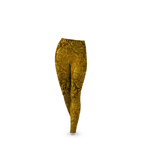 Leggings longs taille haute en tissu extensible haute performance pour la gym, la course et le yoga - Product Image 6