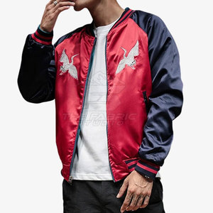 Colección Premium de Ropa Urbana, Chaqueta Sukajan con Bordado Detallado, Forro Suave, Cómoda de Usar, para un Estilo Moderno - Product Image 5
