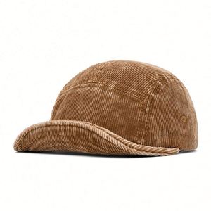 Gorra de Béisbol Americana Vintage Otoño Invierno 2025, Gorra de Pana de Ala Corta a la Moda para Hombre y Mujer - Product Image 1