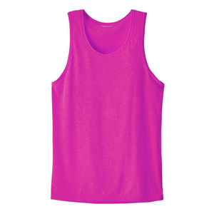 T-shirt sans manches pour homme en coton de qualité supérieure, logo personnalisé, coupe slim, t-shirt uni pour homme, t-shirts de sport - Product Image 4