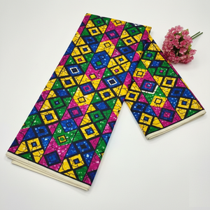 Tissu imprimé Ankara de créateur pour robes, quilting, couture, artisanat, décoration intérieure et mode par Hitjem Export Island Supplier - Product Image 6