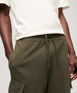 Men's Olive Green Canvas Sweatpants Elastic Waist Drawstring Multiple <b>Pockets</b> Casual Streetwear Waterproof Sweatpants <b>Trouser</b> - Product Image 4