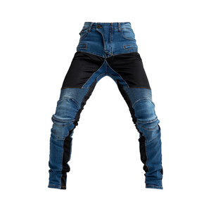 Nouvelle Arrivée - Jean de Sport Homme CE Protecteur Style Plissé Biker en Coton Personnalisé pour la Course - Product Image 2
