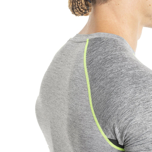 Camisetas Deportivas de Hombre, Ajustadas, Tejidas, con Logotipo Personalizado, Proveedor OEM, Acabado Suave de Spandex/Poliéster Premium - Product Image 5