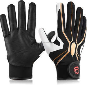 Gants de frappe de baseball en cuir véritable de haute qualité, respirants, compatibles avec les écrans tactiles, antidérapants, pour jeunes et adultes, unisexes, légers, pour toutes les saisons - Product Image 1