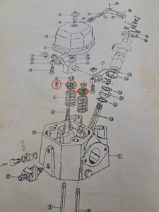 Sièges de soupape diesel SUNITY TS50 de haute qualité avec fonction anti-usure pour pièces de moteur Yanmar TS50 - Product Image 1