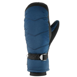 Mitaines de ski personnalisées pour hommes en cuir premium, chaudes, imperméables, avec dos en polyester, pour le snowboard, en vente en gros - Product Image 3
