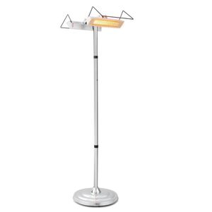 1500W Dual-<b>Sided</b> Heating Standing Electric Patio Heater - Product Image 1