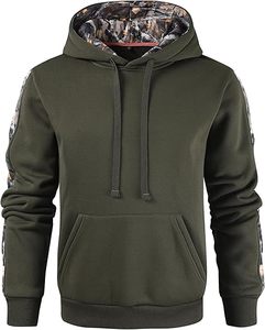 Sudadera con capucha de forro polar sólido para hombre, con cremallera, para invierno, ecológica, de secado rápido, poliéster/algodón, con estampado digital y bordado, 350g, al por mayor - Product Image 4