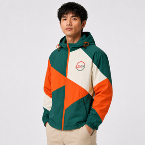 Premium <b>Men</b> Windbreaker <b>Jacket</b> Crafted With Lightweight Woven Fabric Breathable Comfort And Modern Style <b>For</b> Daily Wear - Product Image 3