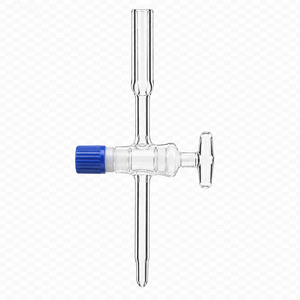 Burette Boroflo avec robinet en verre à orifice droit |   Verrerie de titrage de précision pour laboratoire, pour des mesures chimiques précises - Product Image 2