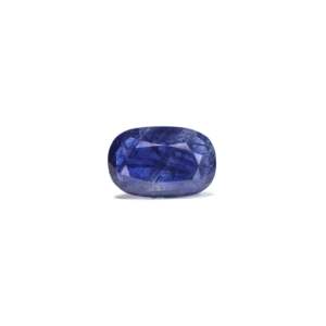 Loose 4.2 Carat Royal Blue Lab-Created Sapphire Gemstone for Fine Jewelry - Product Image 1