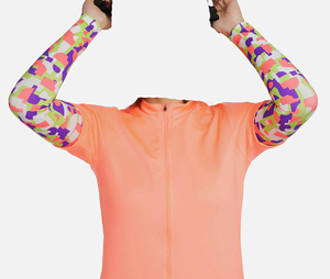 2026 Mangas de compresión deportivas para brazo, personalizables con logo, protección solar, para ciclismo, gaming y tiro, para adultos, en conjuntos - Product Image 4