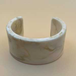 Gold Fleck Resin <b>Bangle</b> for High-End Fashion Jewelry Look by Tradebyd - Product Image 1