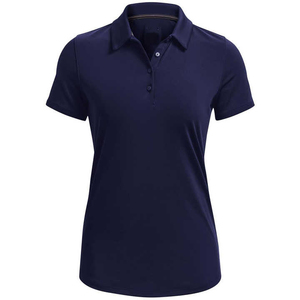 Polo à manches courtes pour femme, mélange de coton, coupe ajustée, doux, décontracté, idéal pour le bureau au quotidien - Product Image 1