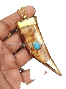 สร้อยคอเขาควายวัวทำด้วยมือหรูหราเป็นมิตรต่อสิ่งแวดล้อมสำหรับงานแต่งงานของผู้หญิงทันสมัย - Product Image 6