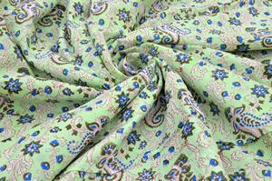 100% Soft and pure Cotton Floral Print Fabric for Clothing-Indian Robe for Dresses Curtains Sleepwear Toys Lightweight - Product Image 6