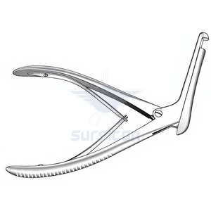 Pinzas Kerrison y Rongeur de 20 cm / 8 pulgadas de longitud total con eje de 9 cm / 3-1/2 pulgadas y diámetro x ancho de 5 x 5 mm - Product Image 4