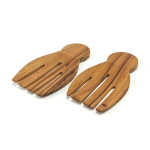 Ensemble de quatre petites cuillères en bois de Suar de qualité alimentaire, brun clair, longueur quatorze centimètres, ustensiles uniques, magnifiques et raffinés, décorations artistiques - Product Image 1