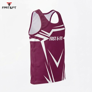 Vêtements de sport pour hommes, débardeur sans manches, maillot de sport, fitness, basketball, course à pied, séchage rapide, respirant - Product Image 3