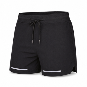 Pantalones Cortos Deportivos Personalizados al por Mayor para Hombre, de Alta Calidad, Transpirables, Reflectantes, de Poliéster, para Gimnasio y Entrenamiento - Product Image 3