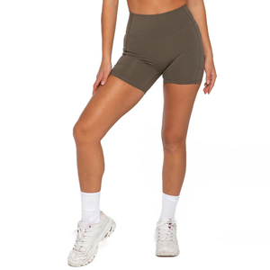 Shorts de yoga sans couture pour femmes, doux, extensibles, taille haute, respirants, pour fitness, entraînement, sport, course à pied, vêtements d'été actifs - Product Image 2