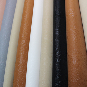 Semi PU Synthetic <b>Leather</b> Lizard Embossed Fine Reptile Grain Glossy Faux <b>Leather</b> for Bags Shoes - Product Image 4