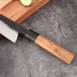 Cuchillos LEGACY BLADES, Cuchillo de Cocina Japonés Hecho a Mano con Alto Contenido de Carbono, Mango de Madera, Apto para Lavavajillas, Ambidiestro, para Restaurantes - Product Image 5