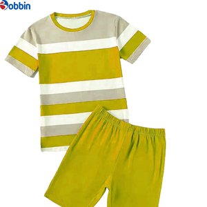 Top Trending Hot Selling Hip Hop Casual Women's Summer Casual Stretch Stripe Design 2 <b>Pc</b> T-shirt and Shorts <b>Set</b> Women's <b>Sets</b> - Product Image 6