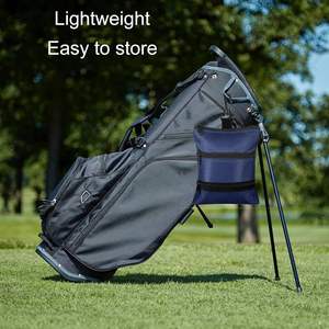 Golf Tee Bag Pouch with <b>Multiple</b> Pockets & Zippers Waterproof & Anti-Theft Solar Panel & RFID Protection Unisex Golf Accessories - Product Image 3