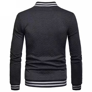 เสื้อแจ็คเก็ตเบสบอลสำหรับผู้ชาย เสื้อแจ็คเก็ตวาร์ซิตี้กันลม สวมใส่สบาย คอตั้ง ปักโลโก้ตามสั่ง สำหรับฤดูใบไม้ผลิ - Product Image 2