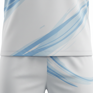 ชุดฟุตบอลยูนิเซ็กซ์พร้อมกางเกงขาสั้น Eco Endurance ชุดสองชิ้น ชุดกีฬาฝึกซ้อมฟุตบอลแบบยั่งยืน รับผลิตตามแบบ OEM - Product Image 6