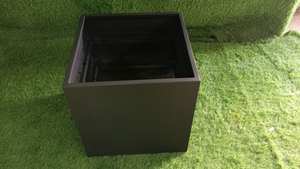 Maceta Cuadrada Moderna de FRP de Alta Calidad, Color Gris, Ligera, para Interior y Exterior, Duradera, de Fibra de Vidrio, Precio Razonable - Product Image 5