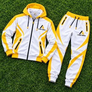 Conjunto Deportivo Personalizado por Sublimación al por Mayor de Fábrica, Uniforme Deportivo con Chaqueta y Pantalones, Impresión Completa - Product Image 5