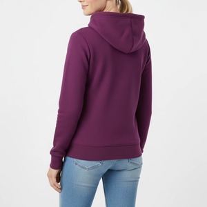 Nuevas sudaderas con capucha para mujer, talla grande, a la moda, con logo personalizable, 100% algodón, forro polar grueso. - Product Image 3