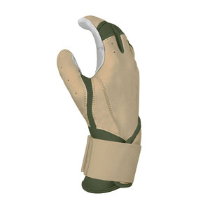 Guantes de Bateo de Béisbol Personalizados con Puño Largo, Guantes Deportivos de Cuero de Alta Calidad al por Mayor, Cómodos y Duraderos - Product Image 3