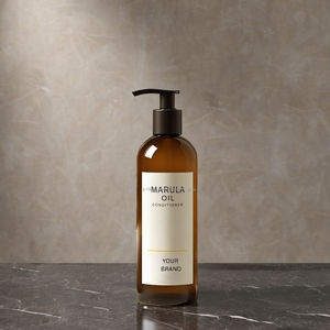 Crema Acondicionadora con Aceite de Marula para Cabello Rizado - Nutrición Profunda, Suavizante y Alisante, Reparadora, Sin Sulfatos, con Infusión de Romero - Product Image 1