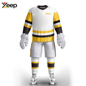 Tenue d'entraînement en gros – Uniforme de hockey sur glace fabriqué au Pakistan, meilleure qualité, polyester respirant pour hommes, logo personnalisé, OEM - Product Image 1