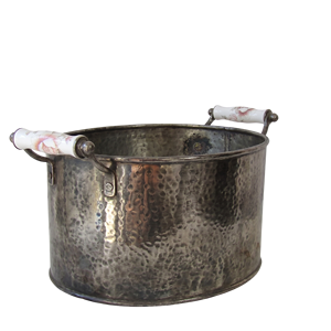 Enfriador de Vino de Estilo Vintage con Asas Dobles para Fiestas, Enfriador de Vino con Diseño Personalizado, Cubo para Champán de Boda - Product Image 4