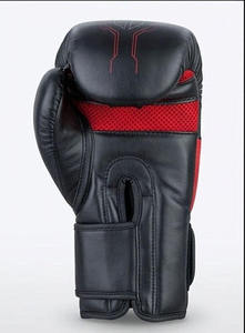 Five B Genuine Leather Unisex Boxing Training Gloves 12oz 16oz <b>Padded</b> Wrist Support Training Sparring Oem Private Label Low Moq - Product Image 4