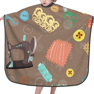 Capa para Cortar el Cabello de Niños Pequeños, Material Ligero e Impermeable, Proveedor Mayorista de la Mejor Calidad, Diseño Único 2026 - Product Image 4