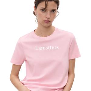 Camiseta Clásica de Cuello Redondo para Mujer, Manga Corta, Corte Regular, Estilo Casual Minimalista, Personalizable al por Mayor, de Algodón Jersey, Prenda Superior para Uso Diario - Product Image 1