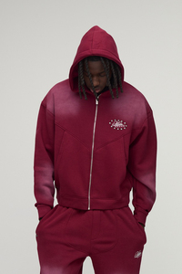 DTF Printed <b>Mens</b> Tracksuit Set <b>Polyester</b> Cotton Casual Hoodie <b>Jogger</b> Matching Two Piece Outfit Custom Logo Design Clothing Wear - Product Image 3