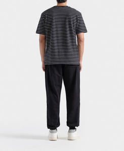 T-shirt unisexe surdimensionné et court personnalisé, en coton épais, style streetwear, coupe carrée de haute qualité, vintage pour homme - Product Image 6