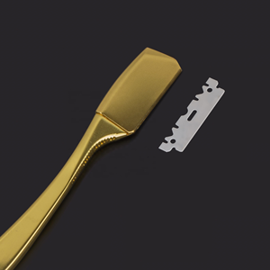 Maquinilla de Afeitar de Seguridad de Hoja Única con Mango Recto y Logotipo Personalizado para Barbería - Product Image 2