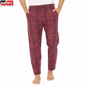 Custom made USA Flannel Trouser Premium <b>Plaid</b> <b>Pants</b> Soft Cotton Elastic Waist Winter Casual Wear Bulk Supply - Product Image 1